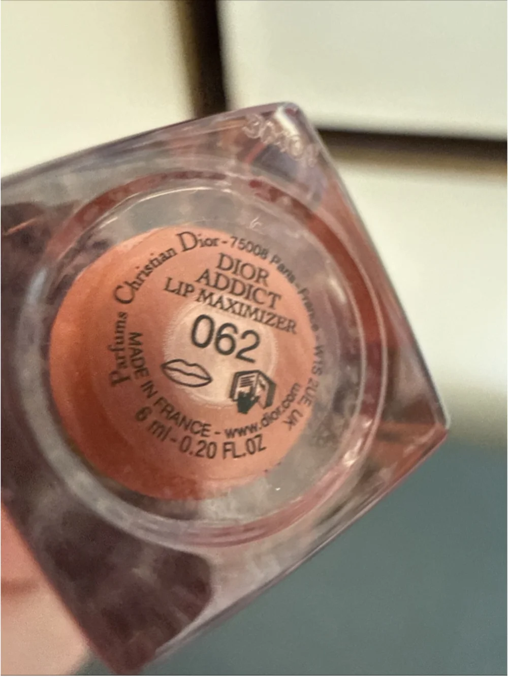 Dior Addict Lip Maximizer - 062 Bronzed Glow - Shimmer Plumping Gloss - No Box